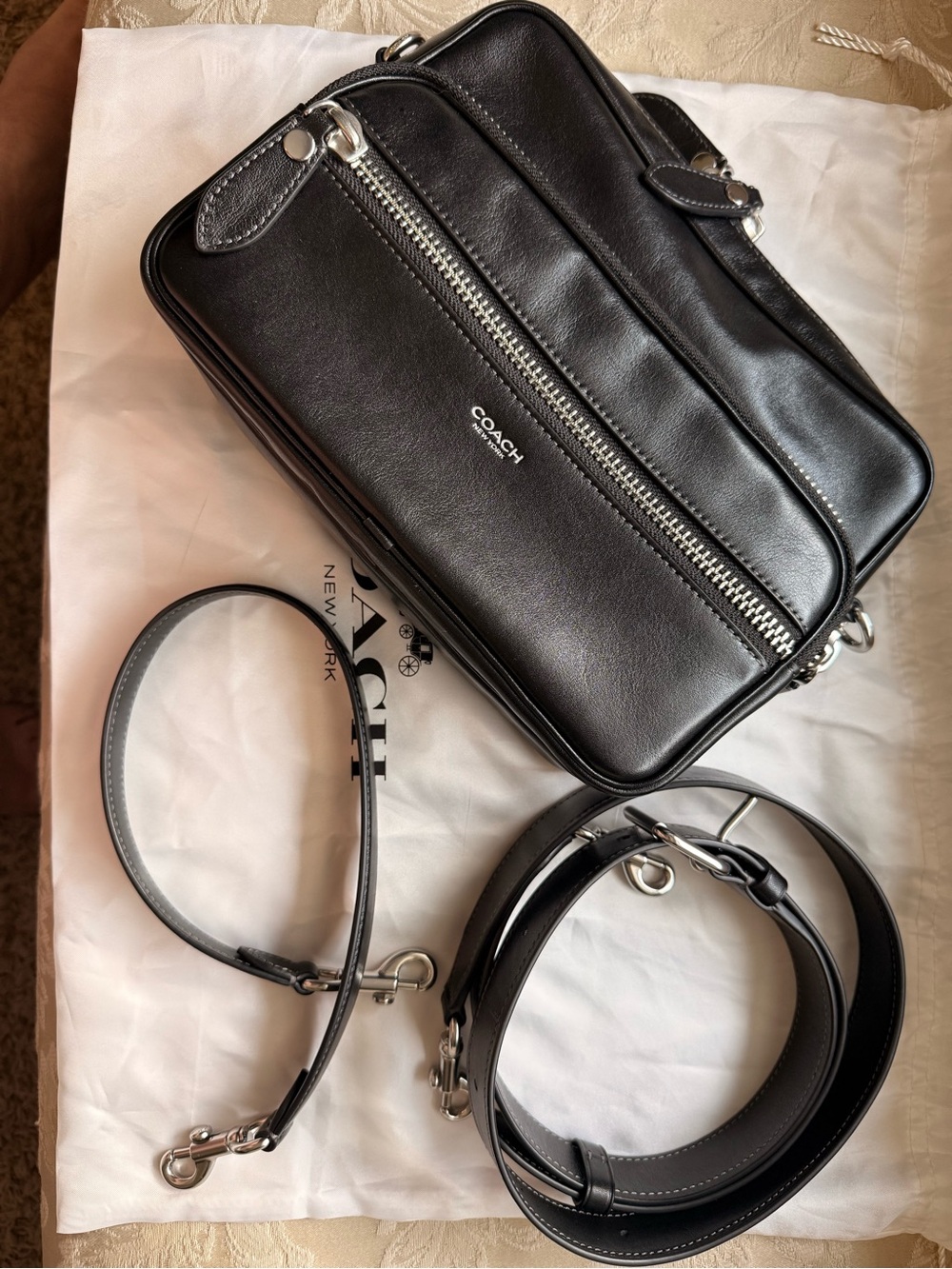 Coach Dakota Crossbody Black - Picture 13 of 16